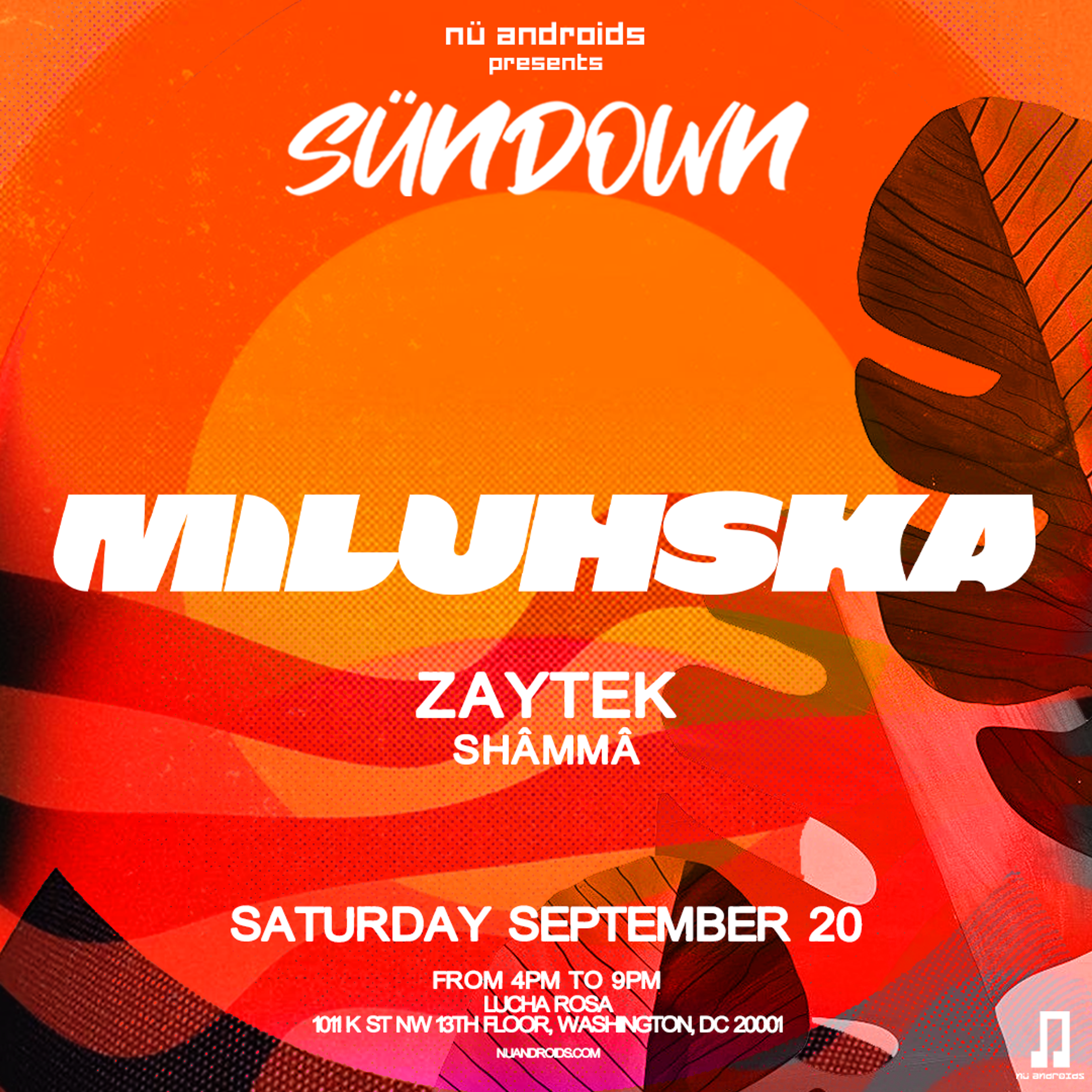 Flyer image for SünDown: Miluhska