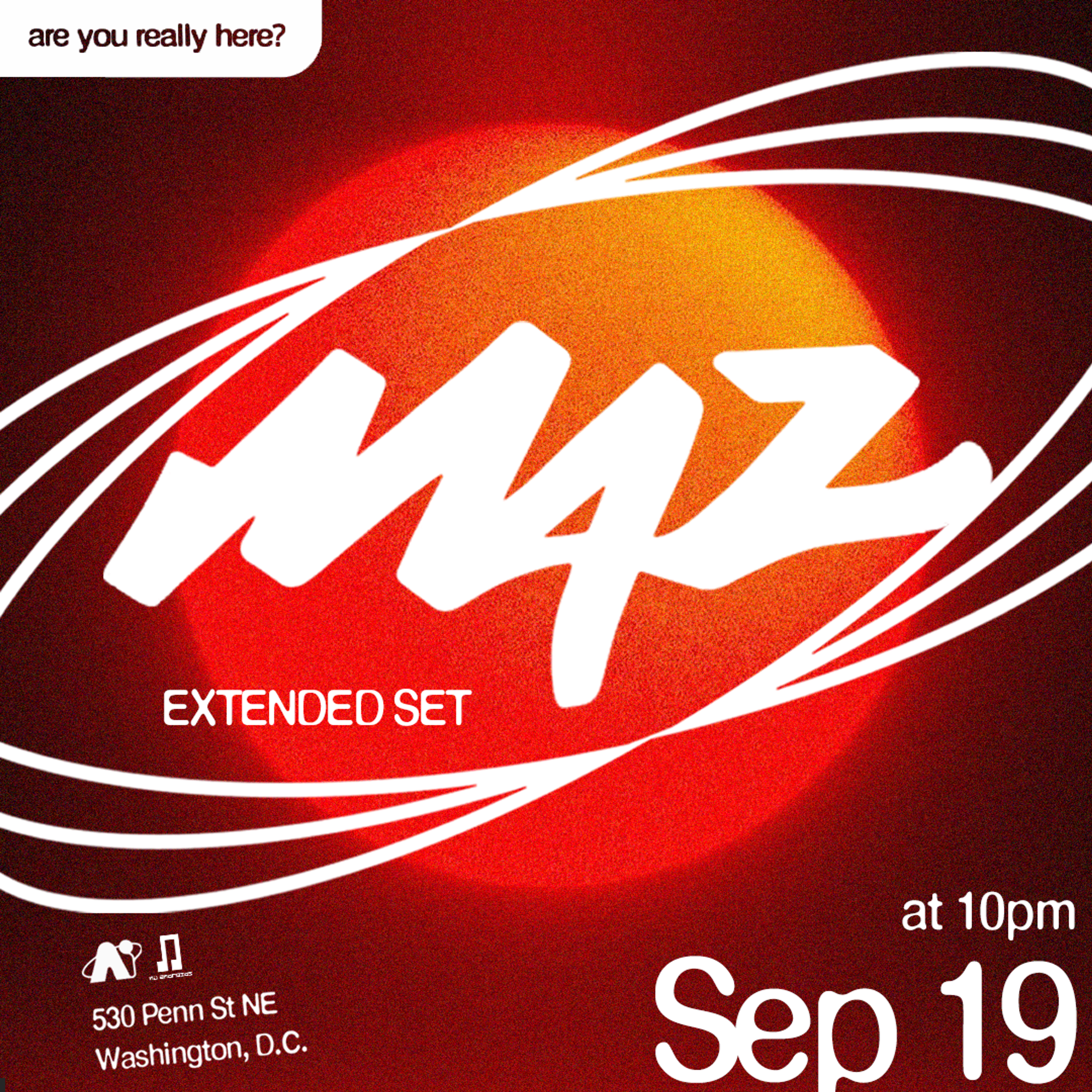 Flyer image for Maz (Extended Set)