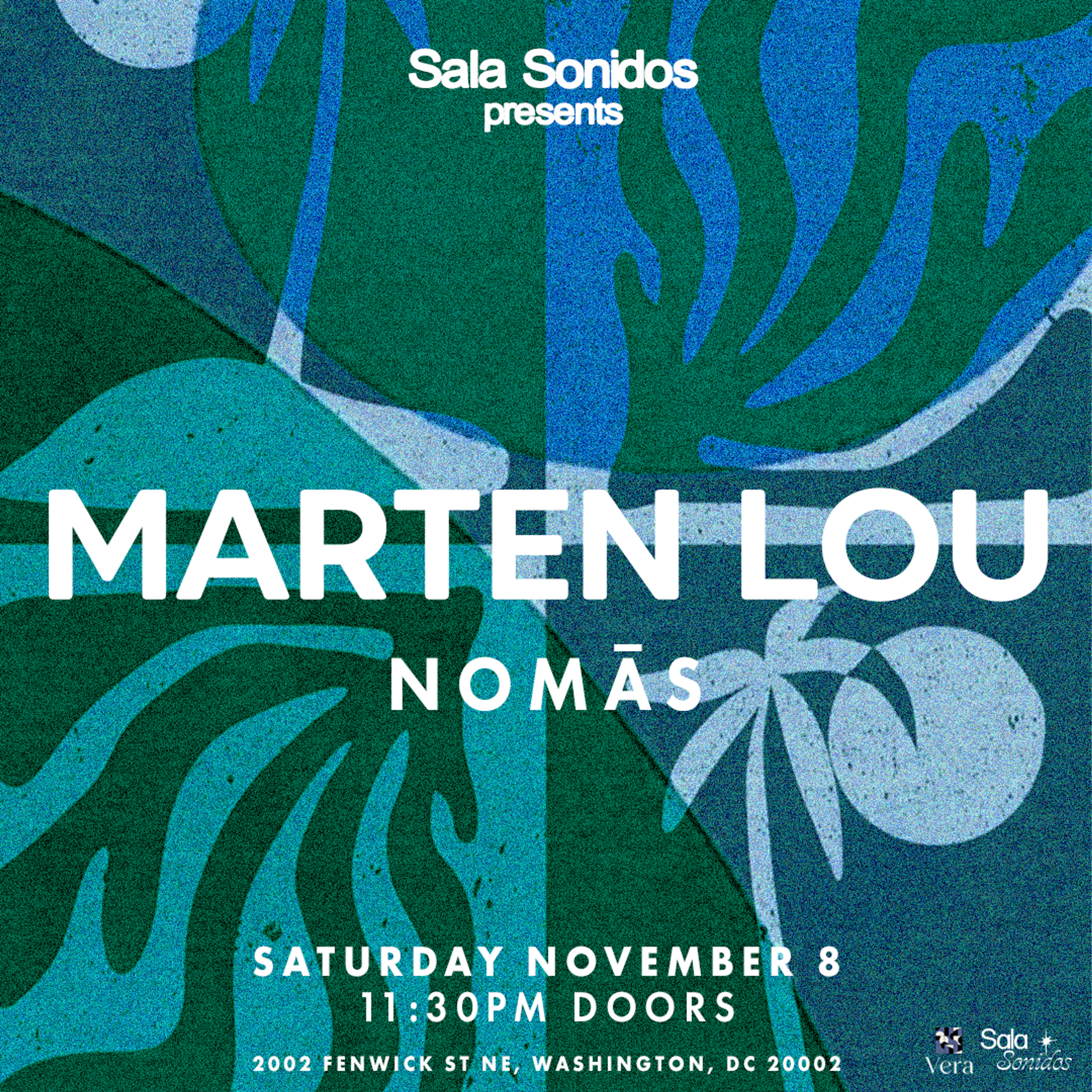 Flyer image for Sala Sonidos: Marten Lou