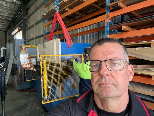 Press Brake Adira Safety Guard Installation
