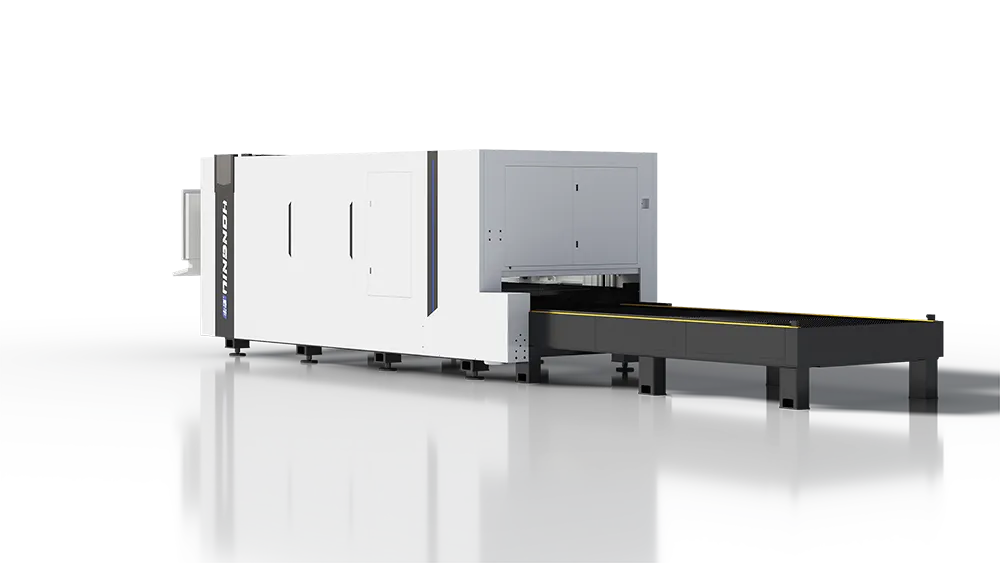 HongNiu High Power Full Cover Fiber Laser Cutting Machine — photo 4