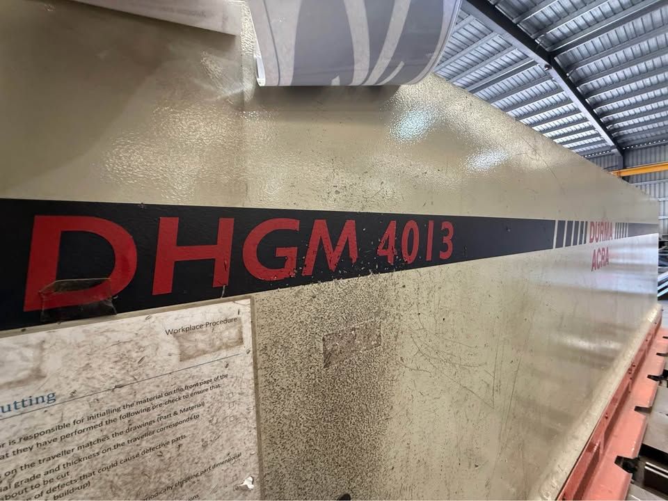 Durma DHGM 4013 Swing Beam Guillotine 4.1m x 13mm — photo 8