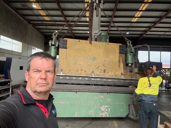 Machine Installation Large Press Crane Installation