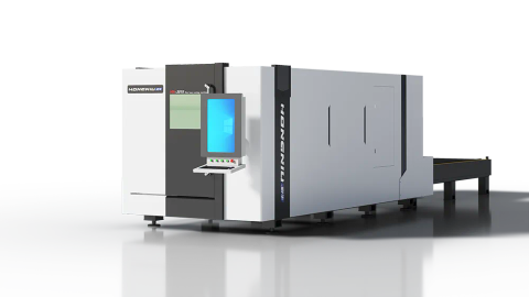HongNiu High Power Full Cover Fiber Laser Cutting Machine