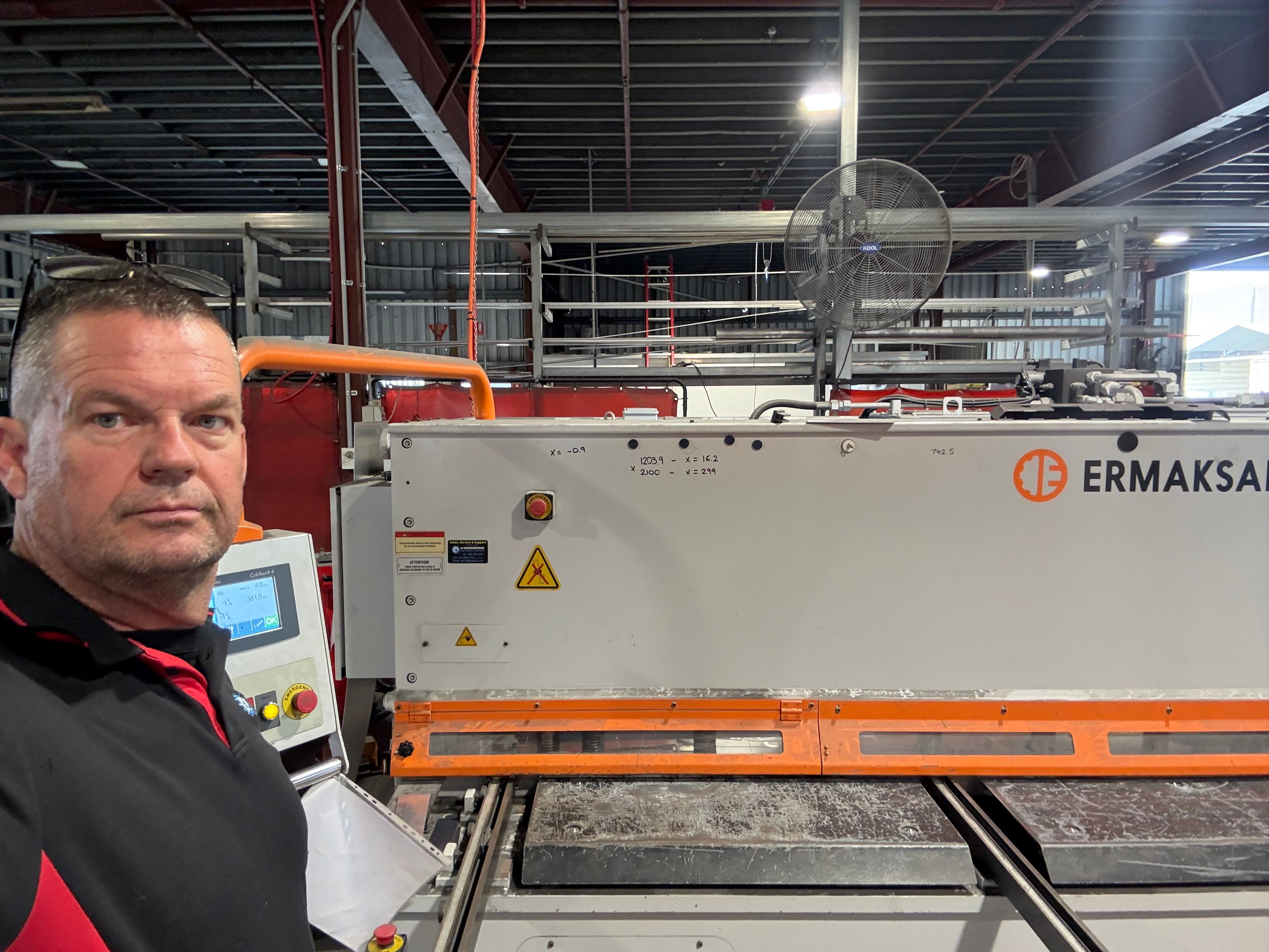 Press Brake Ermaksan Power Bend Service