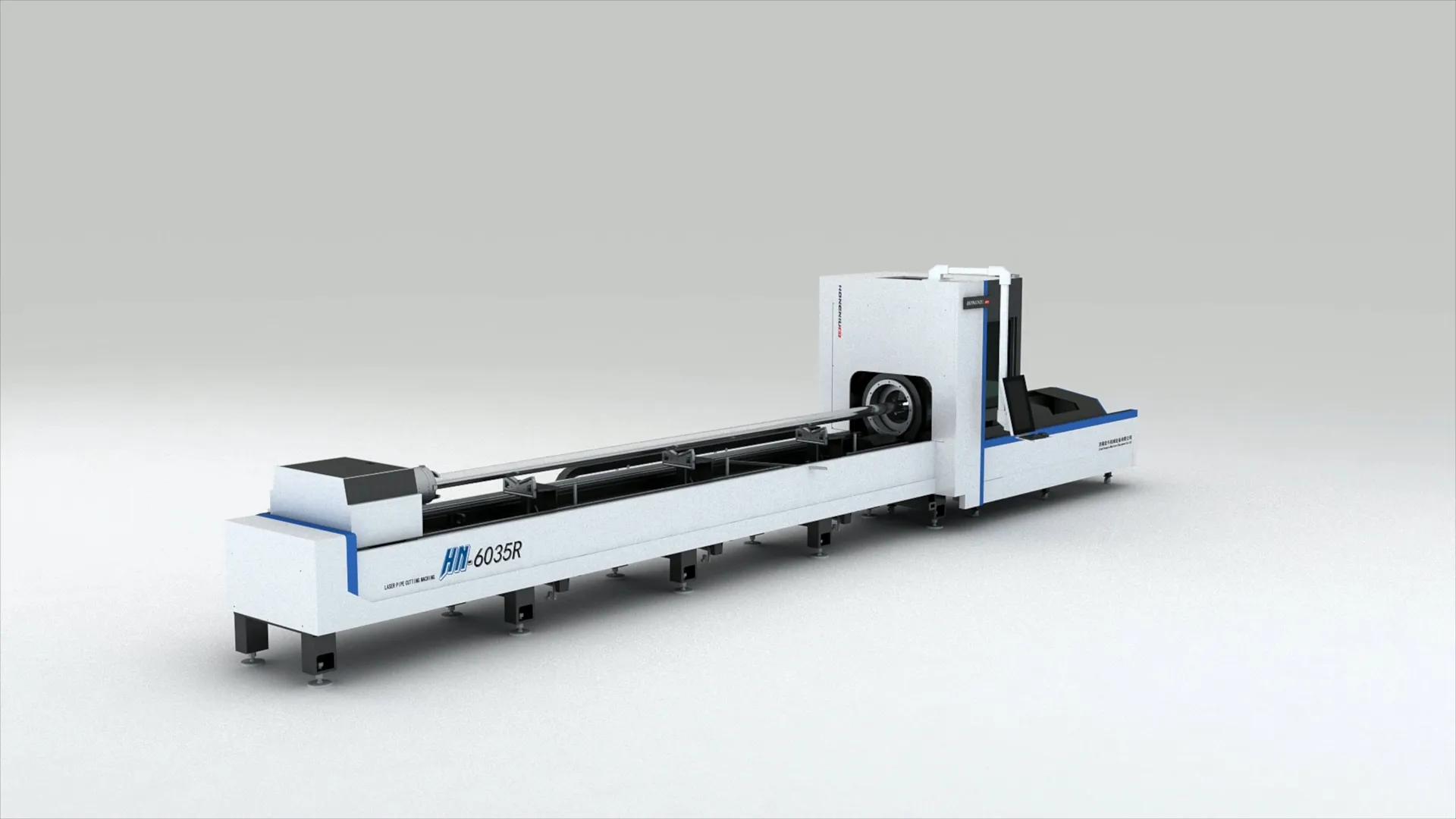 HongNiu Two-Chucks Fiber Laser Tube Cutting Machine — photo 6