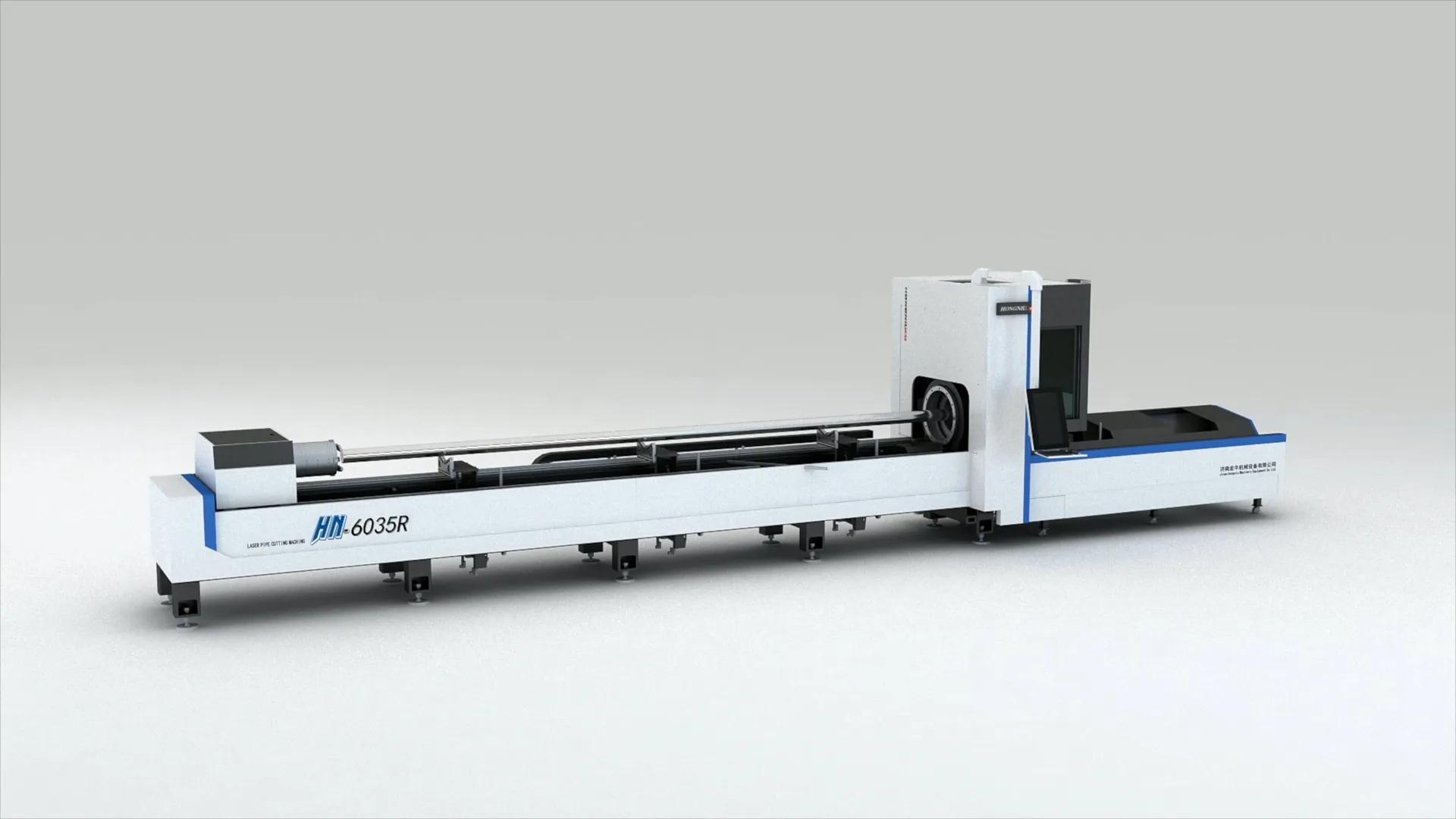 HongNiu Two-Chucks Fiber Laser Tube Cutting Machine — photo 3