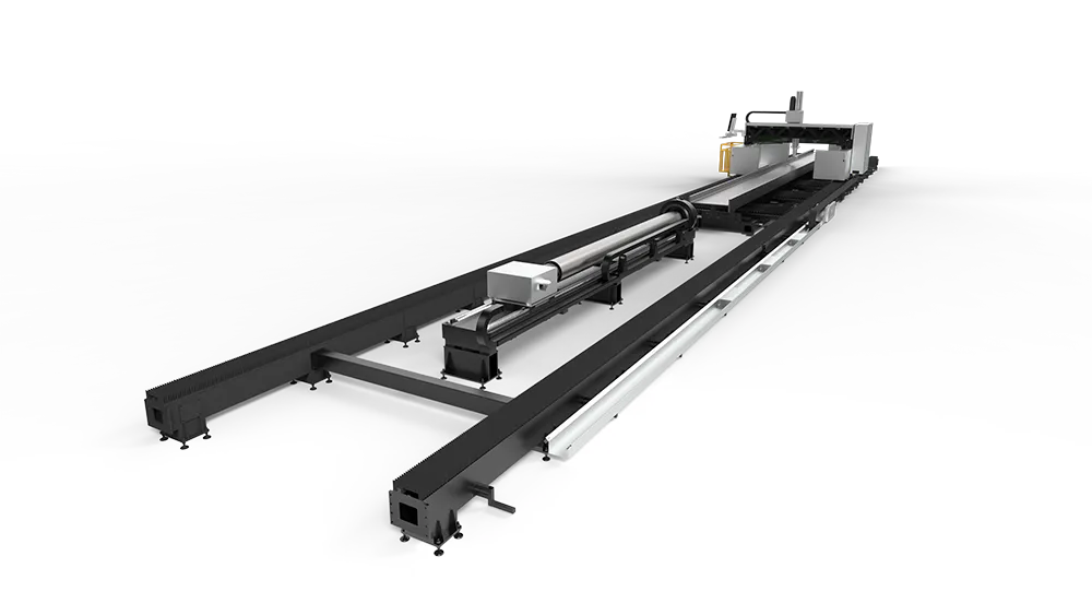 HongNiu 3D 7-Axis H-beam Tube Laser Cutting Machine — photo 4