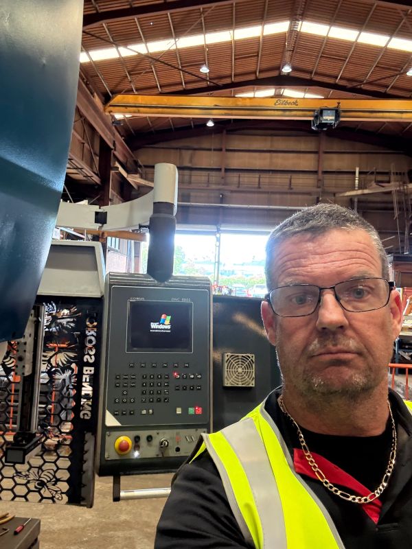 Machine Installation Press Brake Crane Lift