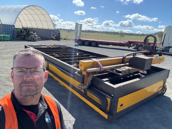 Machine Installation Press Brake Backgauge Delivery