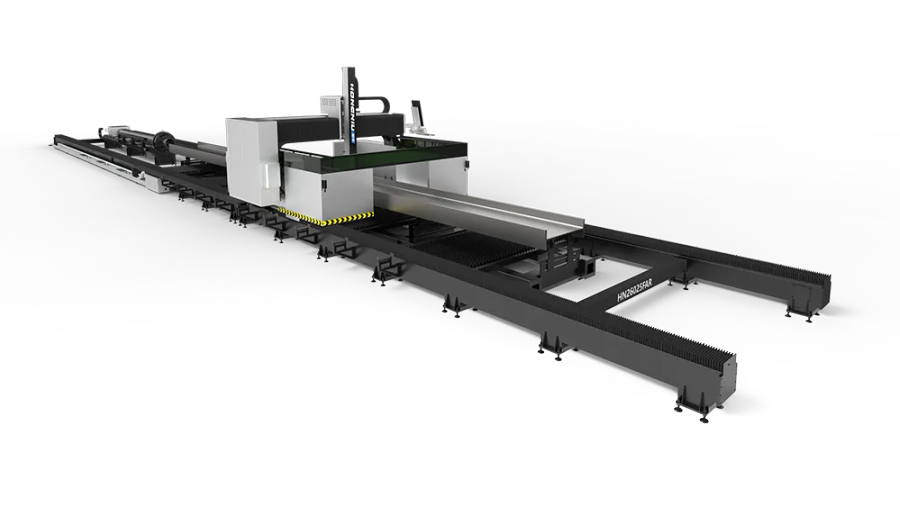 HongNiu 3D 7-Axis H-beam Tube Laser Cutting Machine