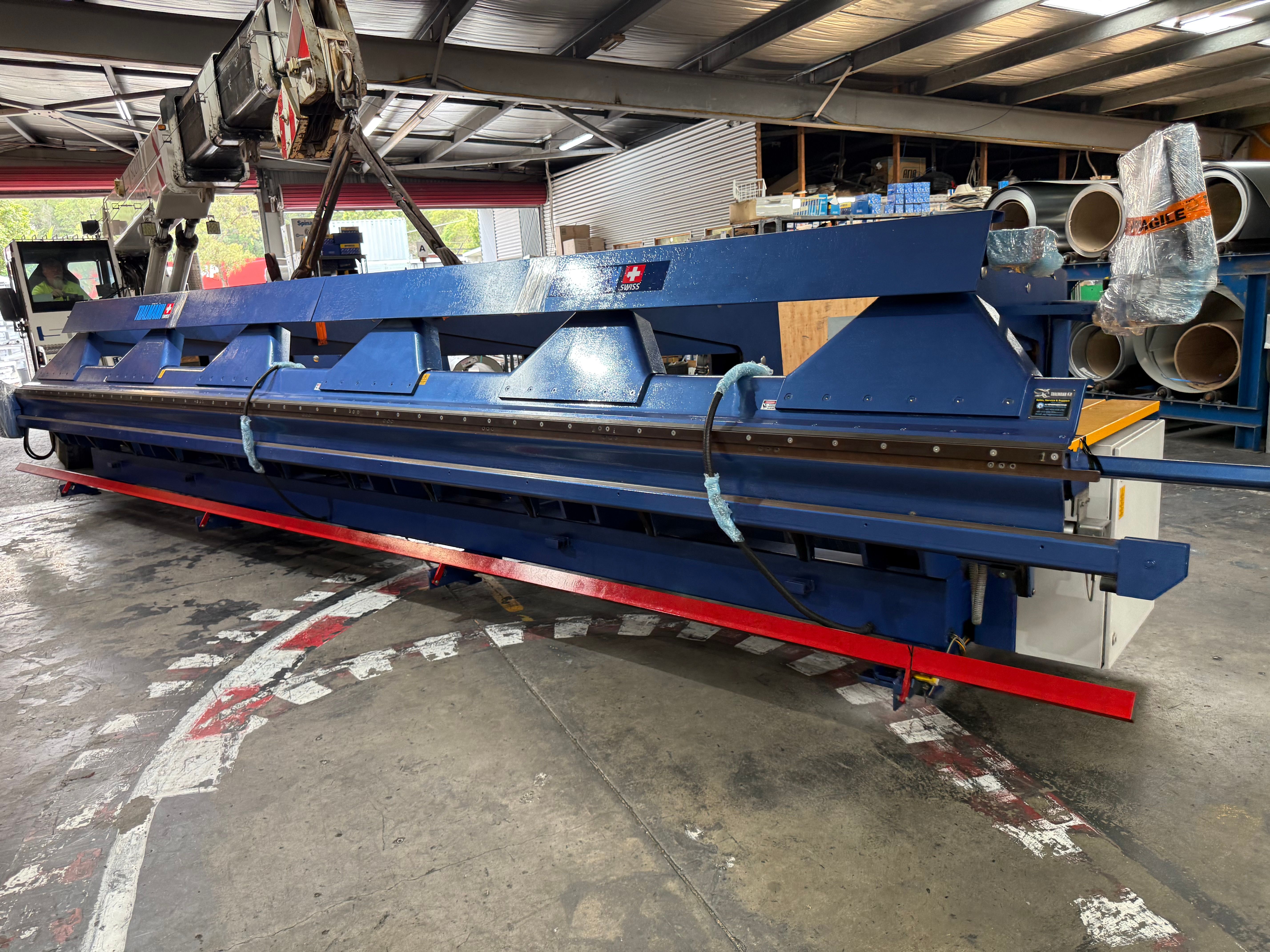 Machine Installation Ursviken Optima Folding Press