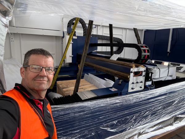 Laser Cutter Hsg New Machine Installation