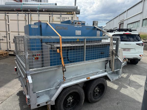 Machine Installation Press Brake Trailer Transport