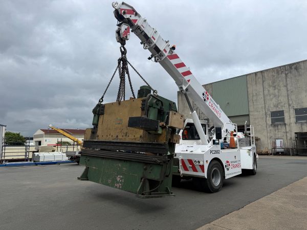 Machine Installation Press Brake Brisbane City Cranes