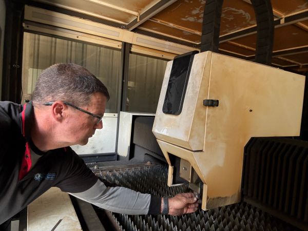 Laser Cutter Internal Service Cutting Head