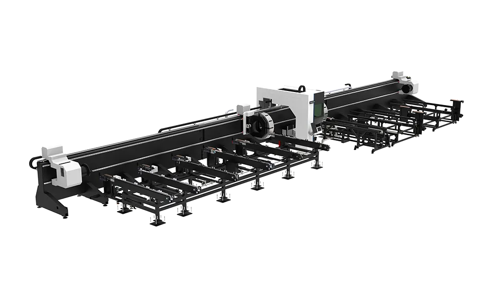 HongNiu Four-Chucks Laser Tube Cutting Machine (Semi-Auto Loading) — photo 2