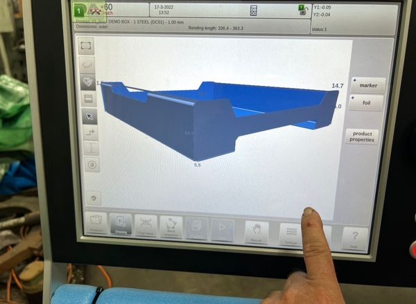 Cnc Controller Delem Da60 Touch 3d Programming