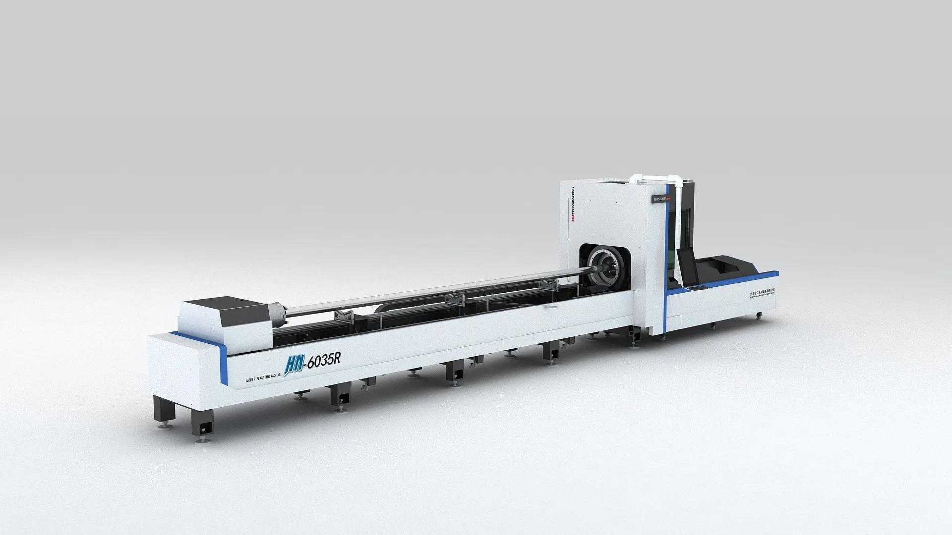 HongNiu Two-Chucks Fiber Laser Tube Cutting Machine — photo 4