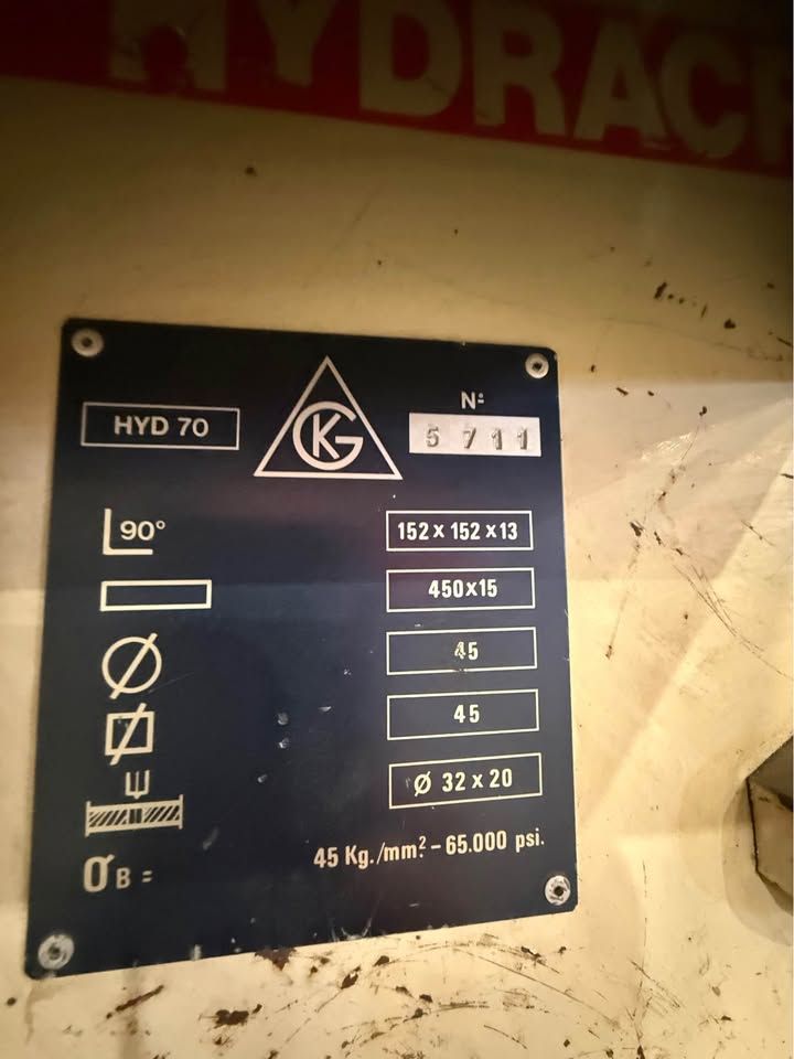 GEKA Hydracrop 70/SD Ironworker — photo 2