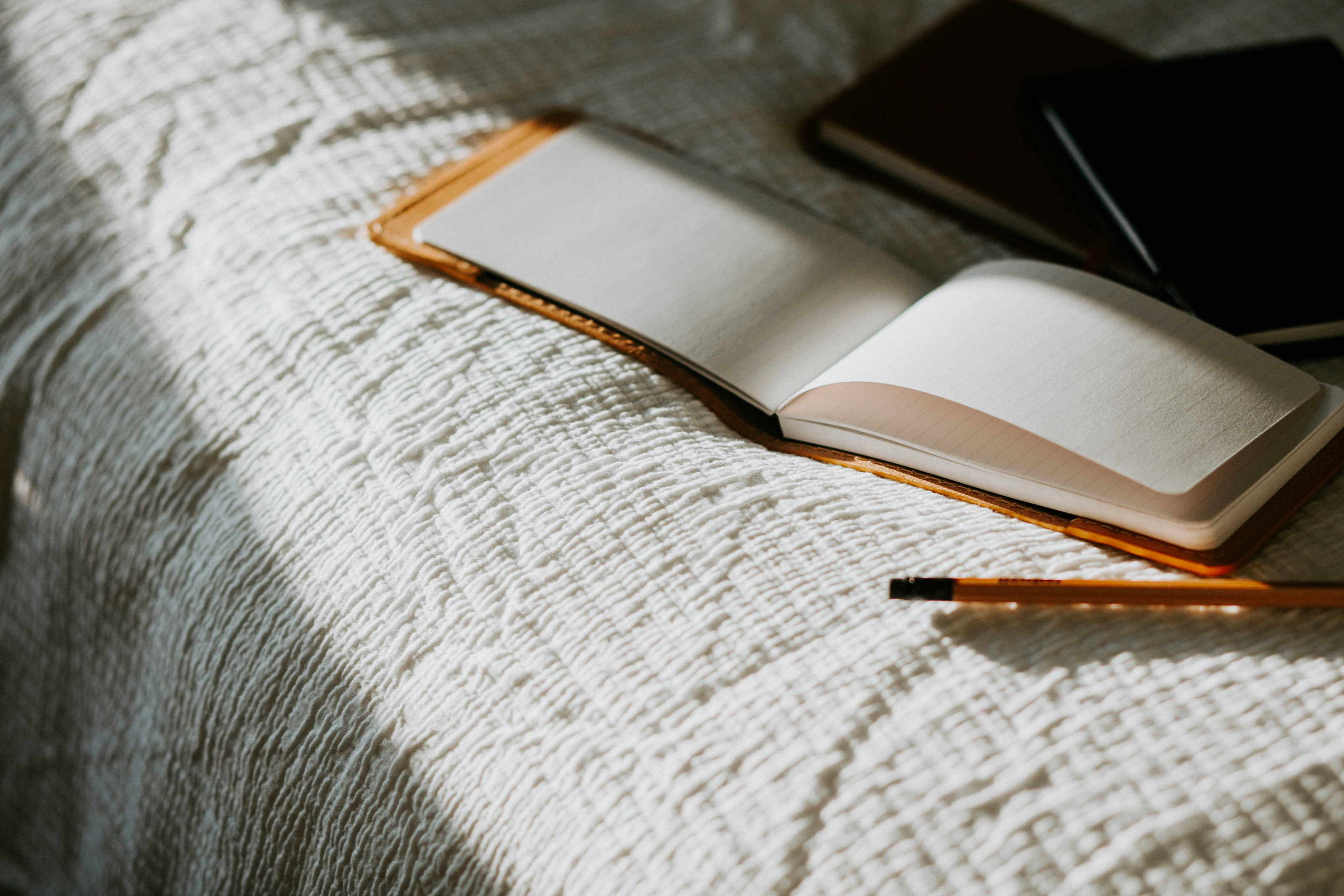 Prayer journal and notebook for daily reflection