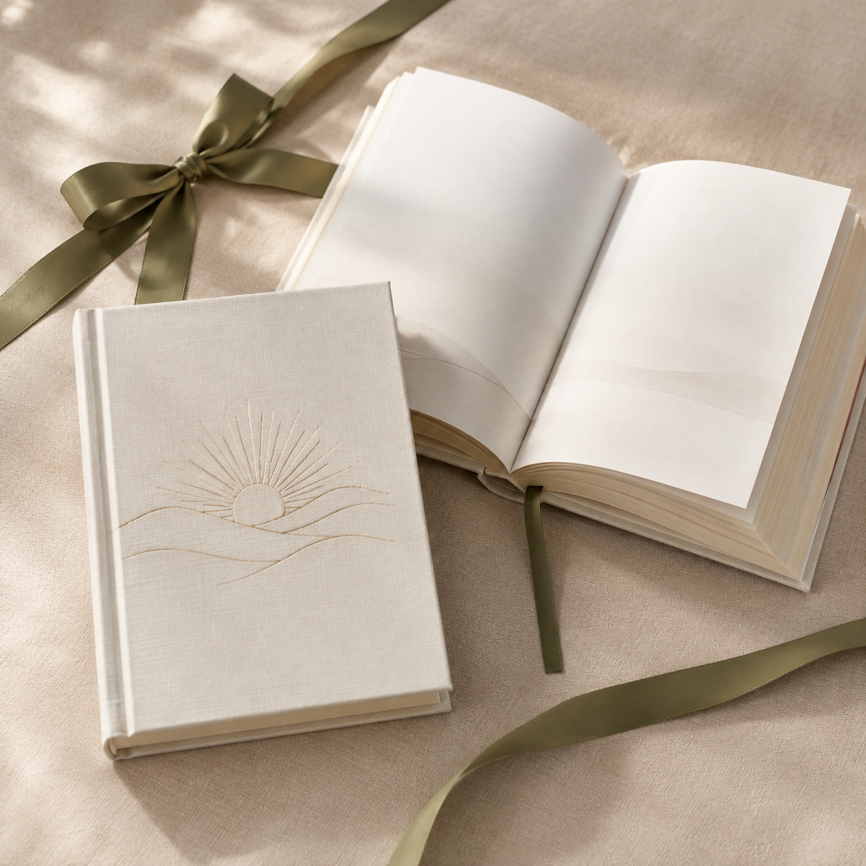 Hardcover Christian devotional presented as a gift