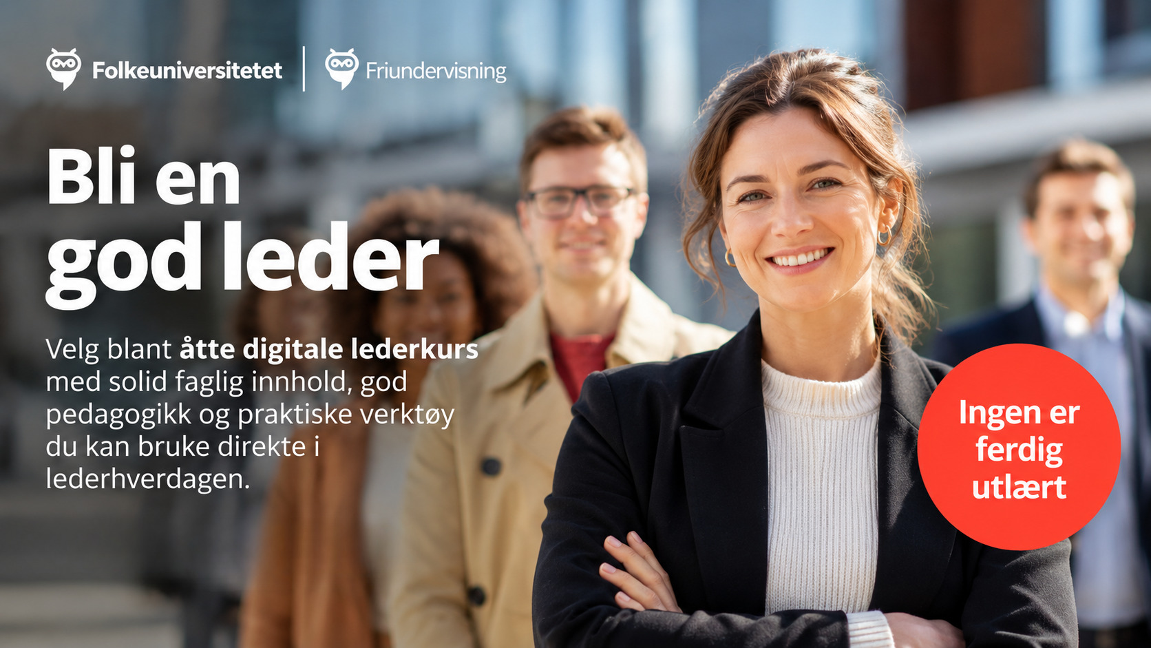 Personer på gaten. En dame i fokus