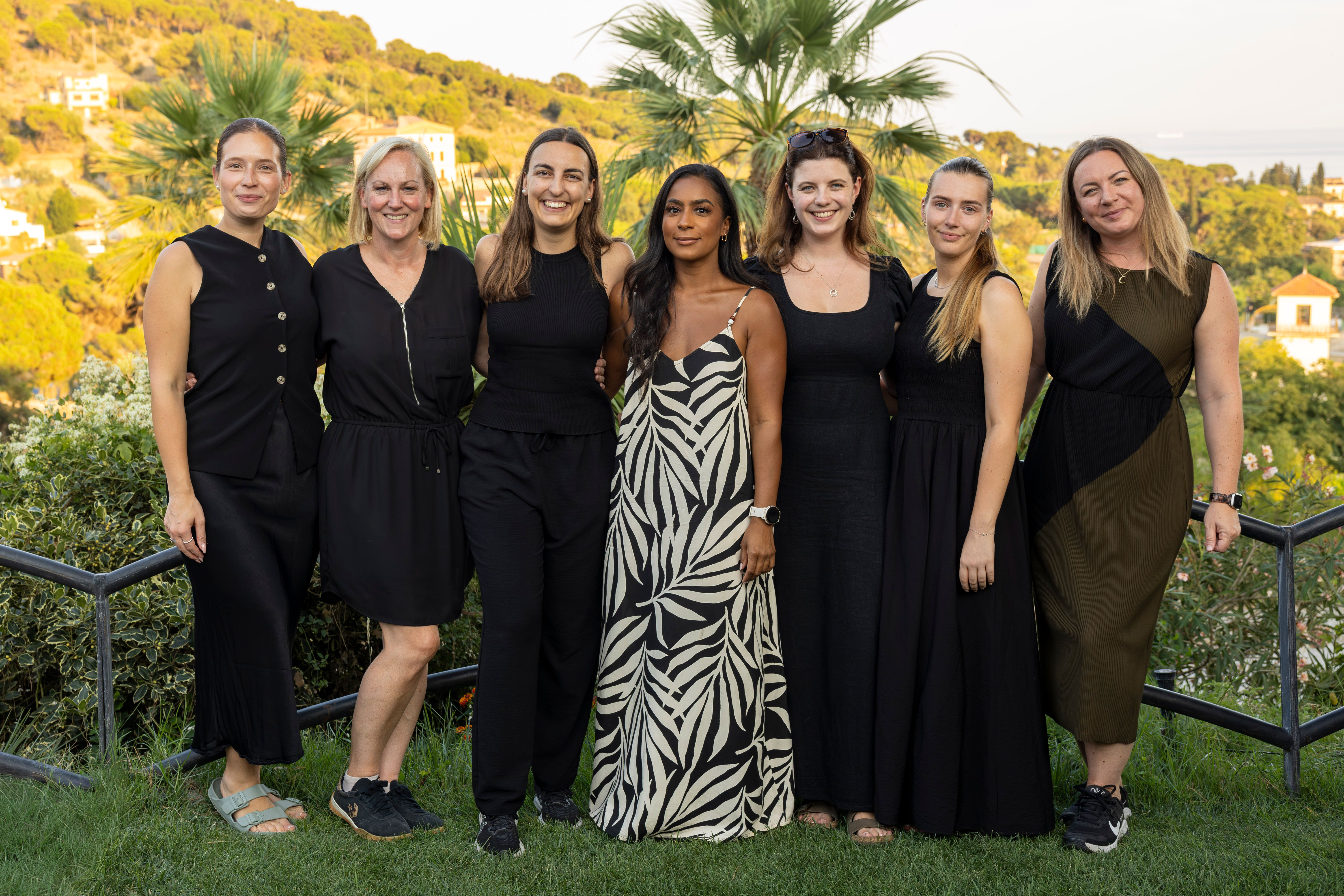 Team photo of the staff at event for Yellow Fish
