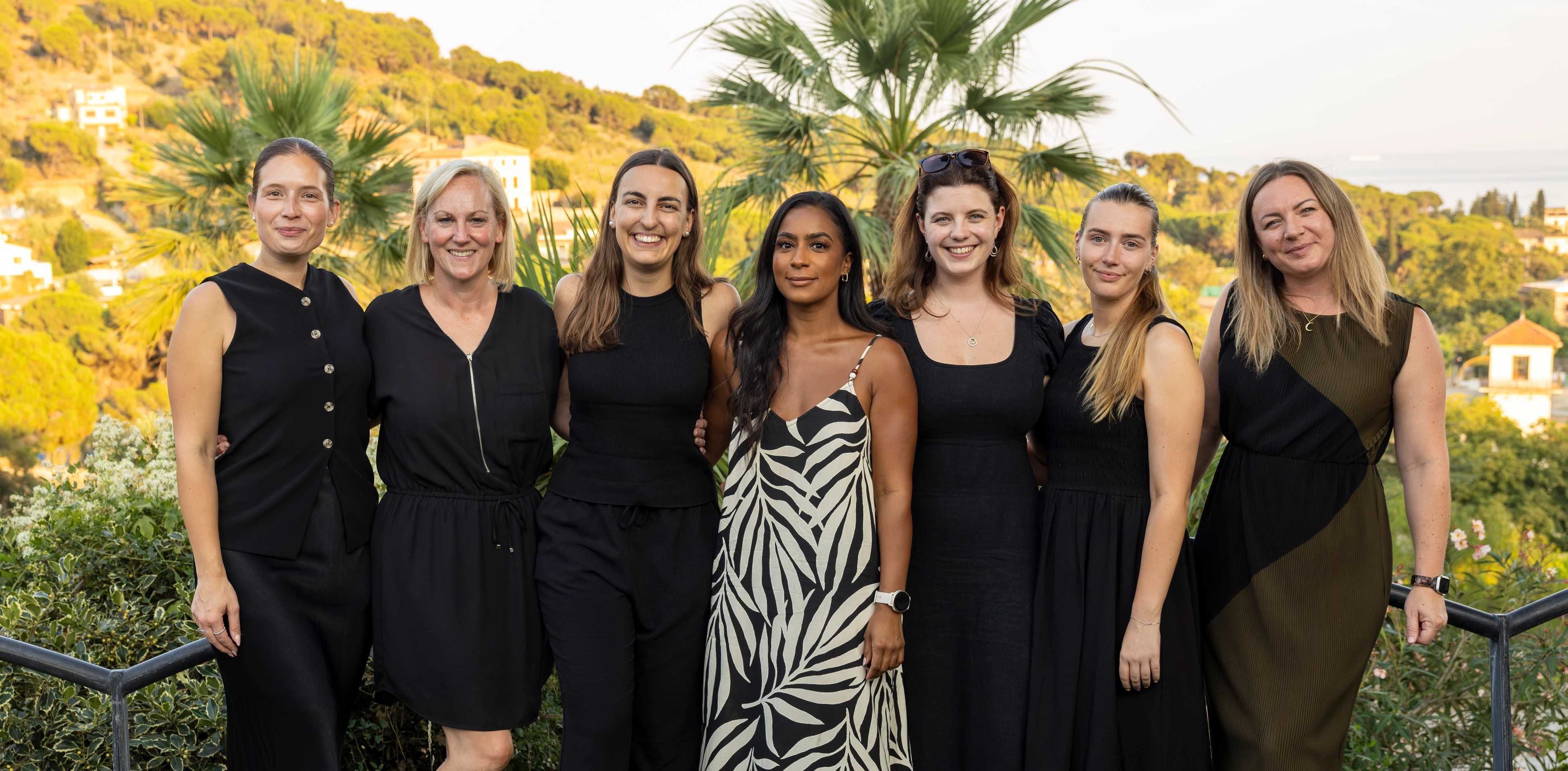 Team photo of the staff at event for Yellow Fish