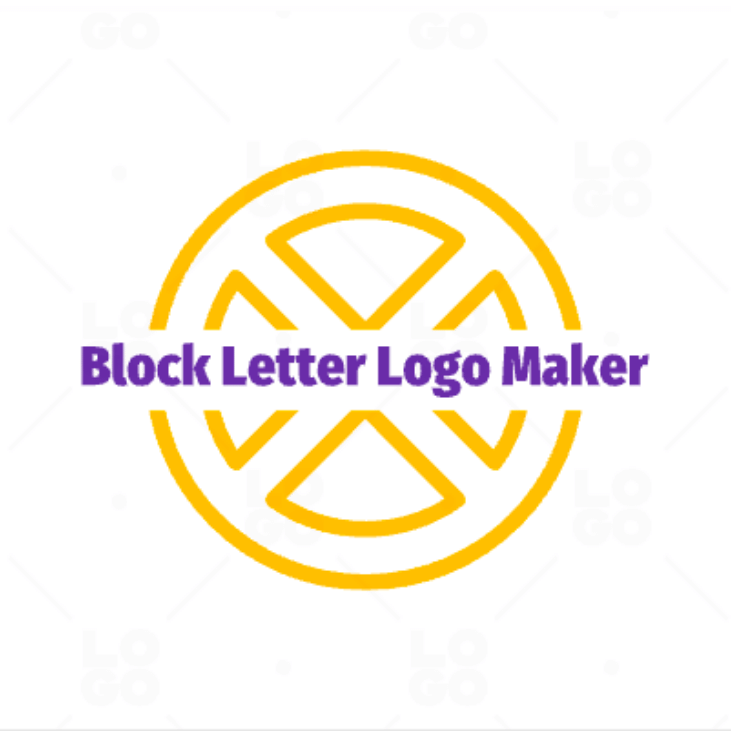 Block Letter Logo Maker