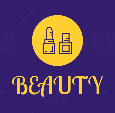 Elegant Gold Business Logo Design Perfect for Makeup 