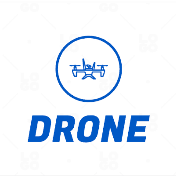 Unmanned aerial vehicle Logo Aerial graphy, drone logo, blue, text,  computer Wallpaper png | Klipartz