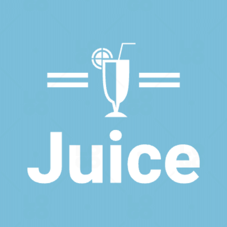 Fresh juice logo icon vector design, pineapple juice logo, drinking juice  concept