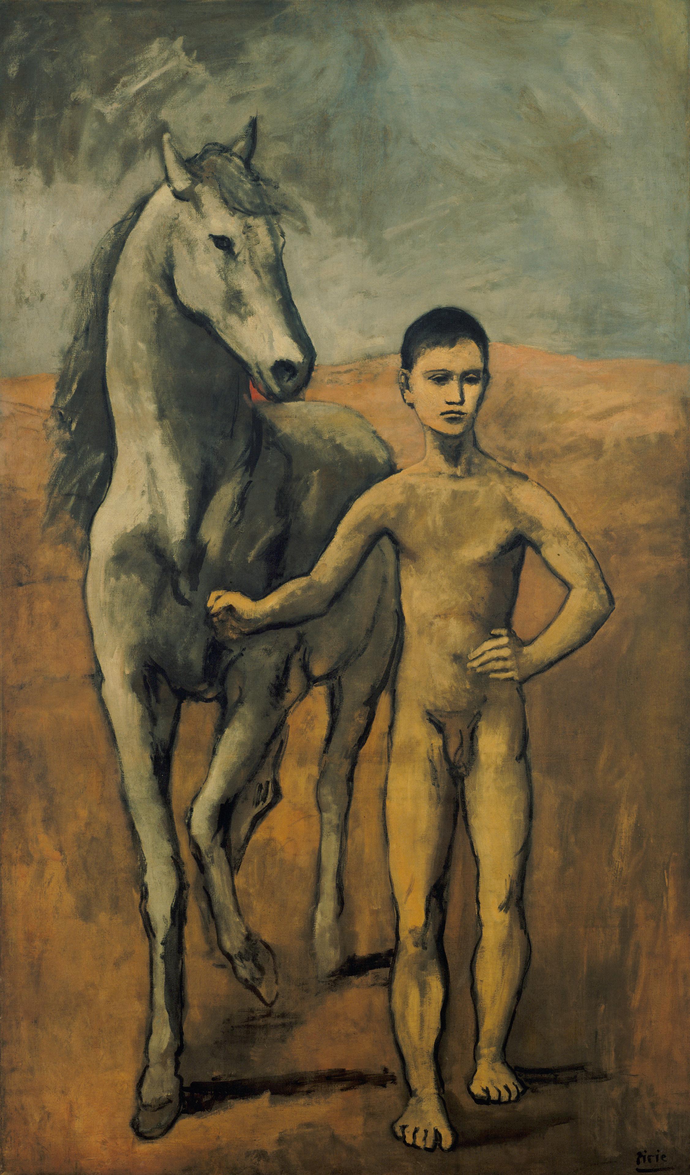 After Picasso Young Man and Horse Robert Pirie