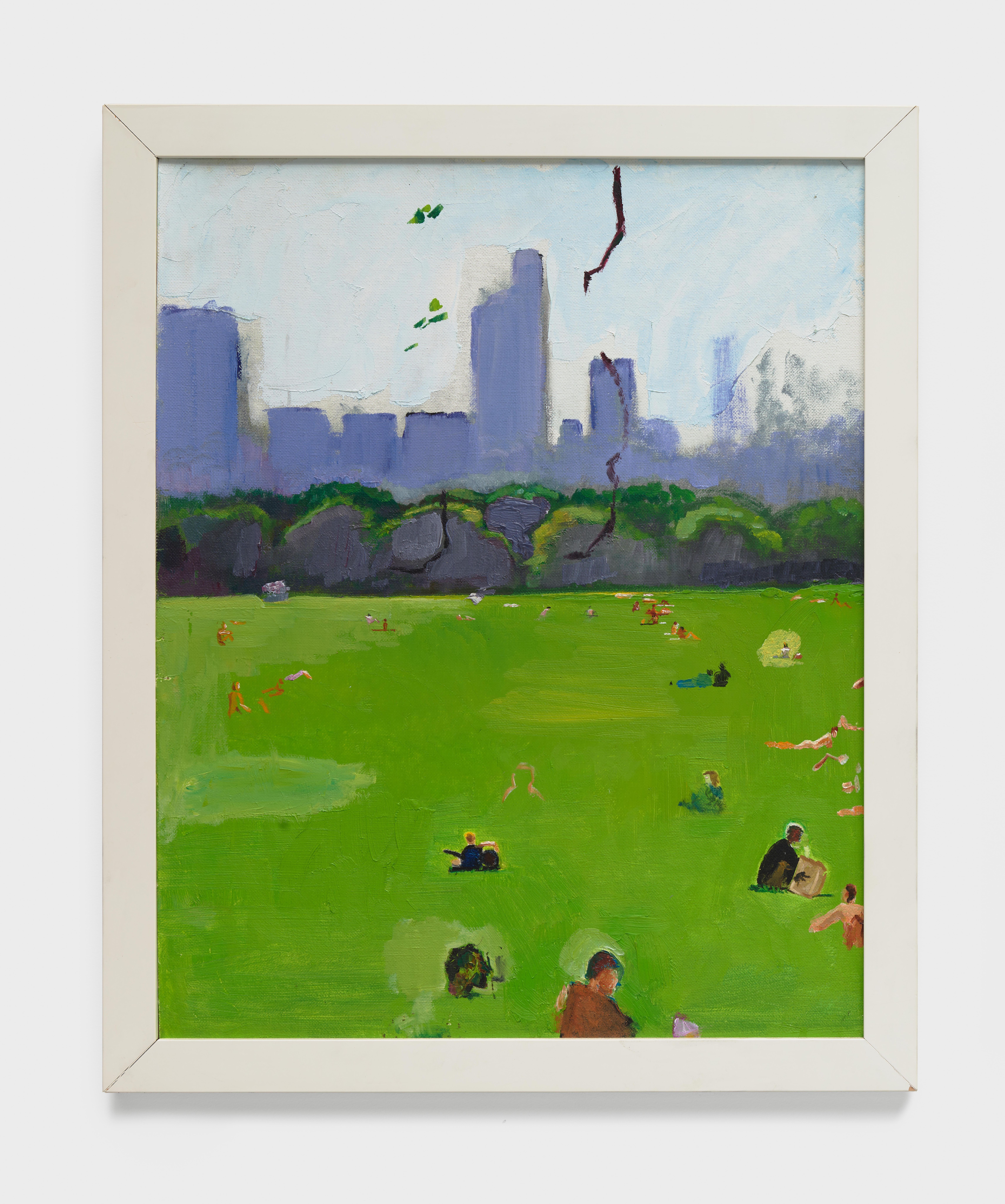 Sheep Meadow Triptych, Left