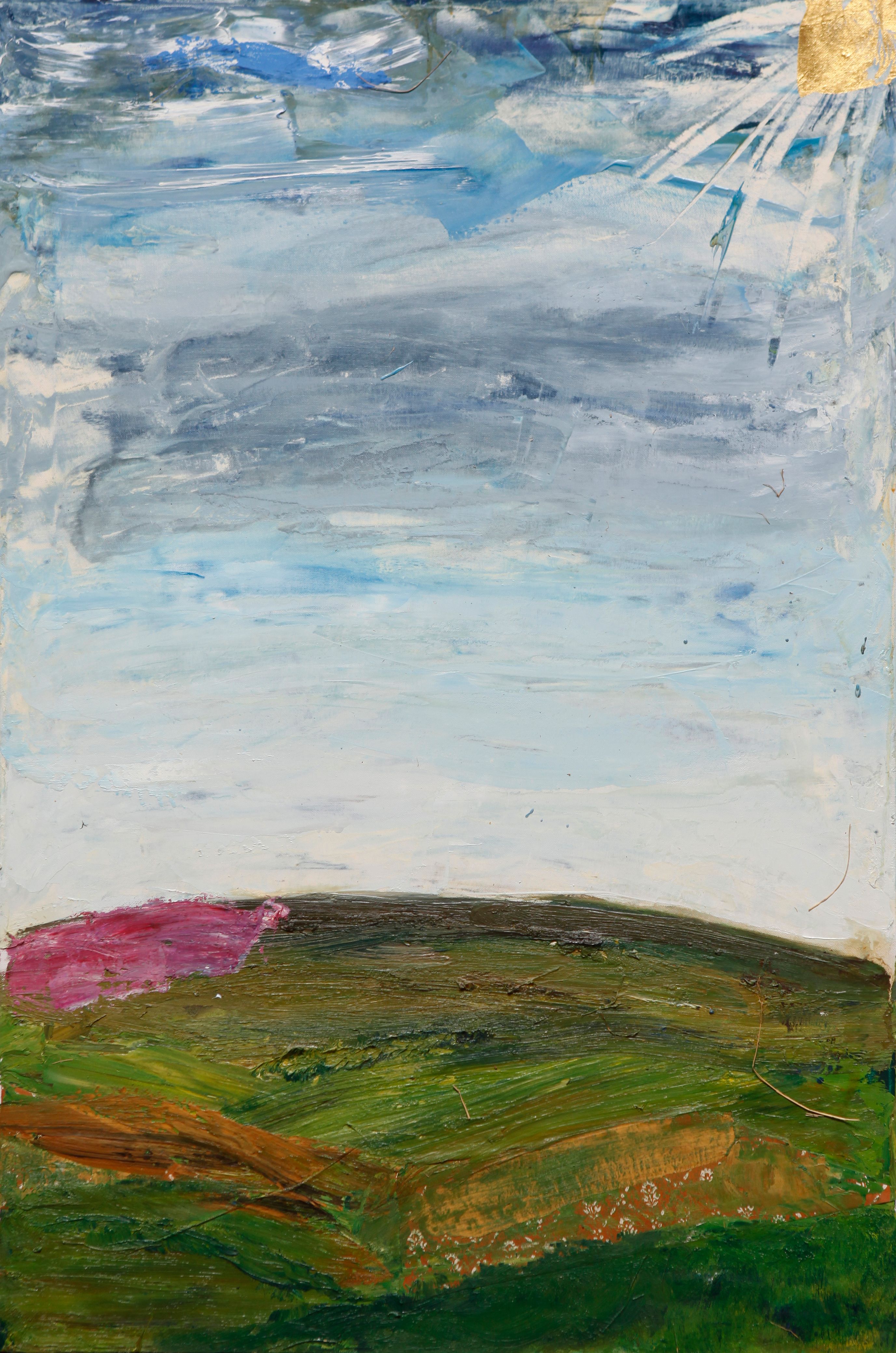 Landscape with Gold Sun Gannochy
