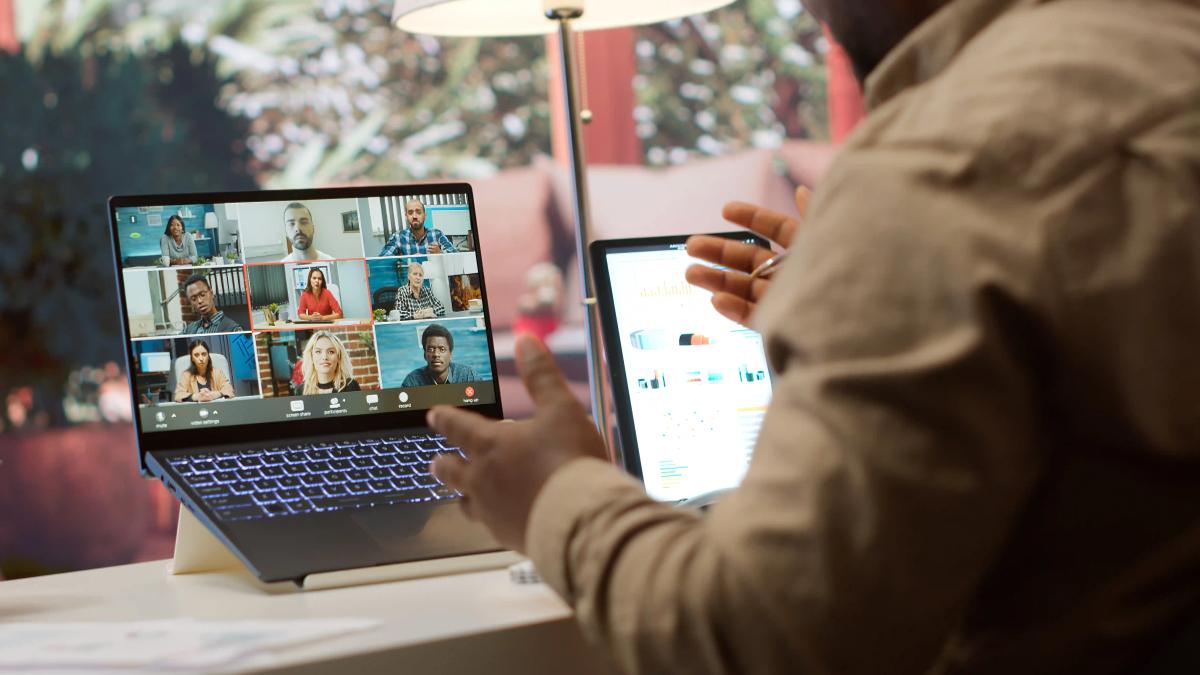 work-from-home-laptop-meeting-setup