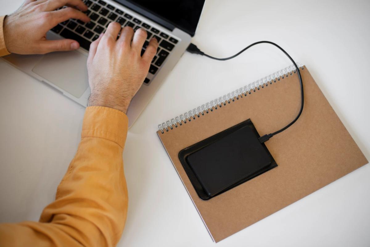 man-using-external-storage-used