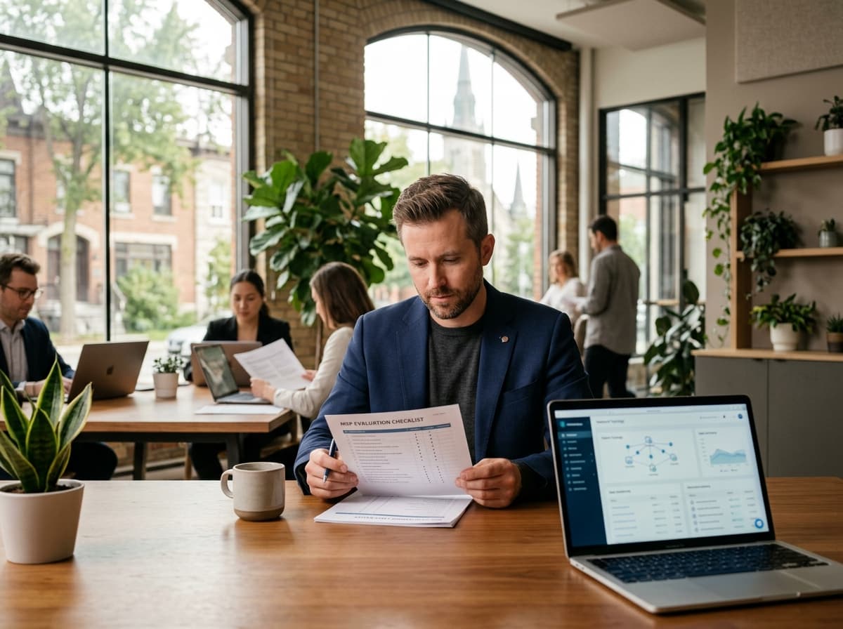 Comment choisir un fournisseur TI géré à Montréal : liste de vérification PME 2026