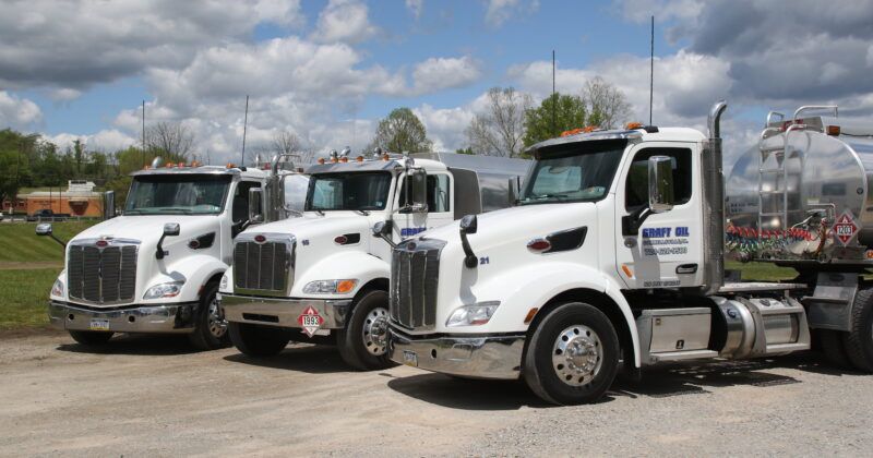 Graft Oil fuel trucks