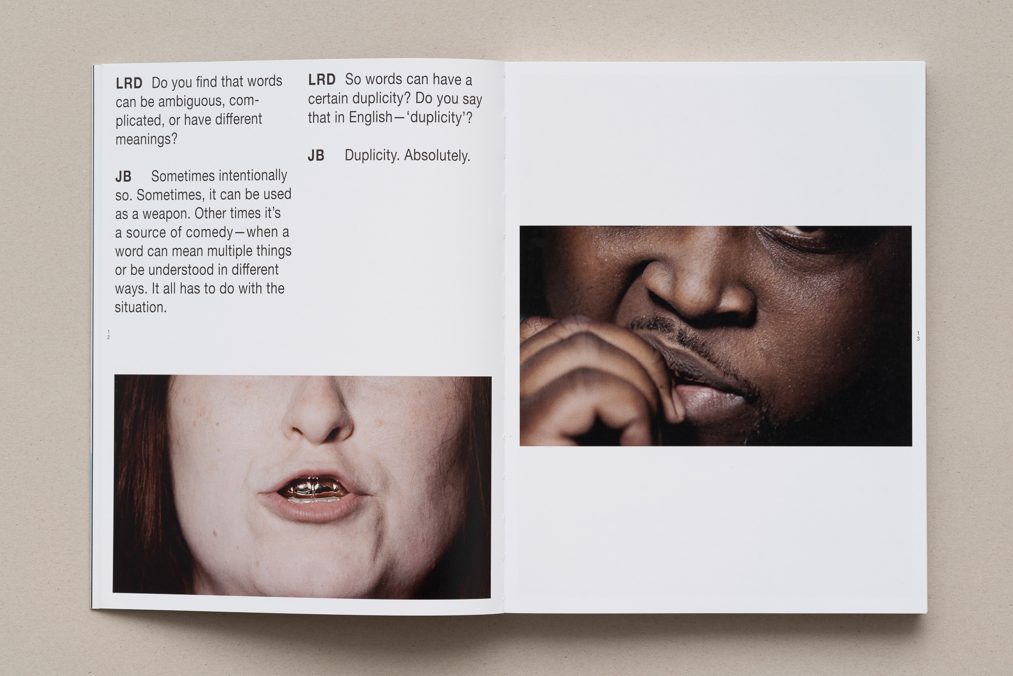 Teeth, Gums, Machines, Future, Society | Lili Reynaud Dewar | Photo: Gunnar Meier