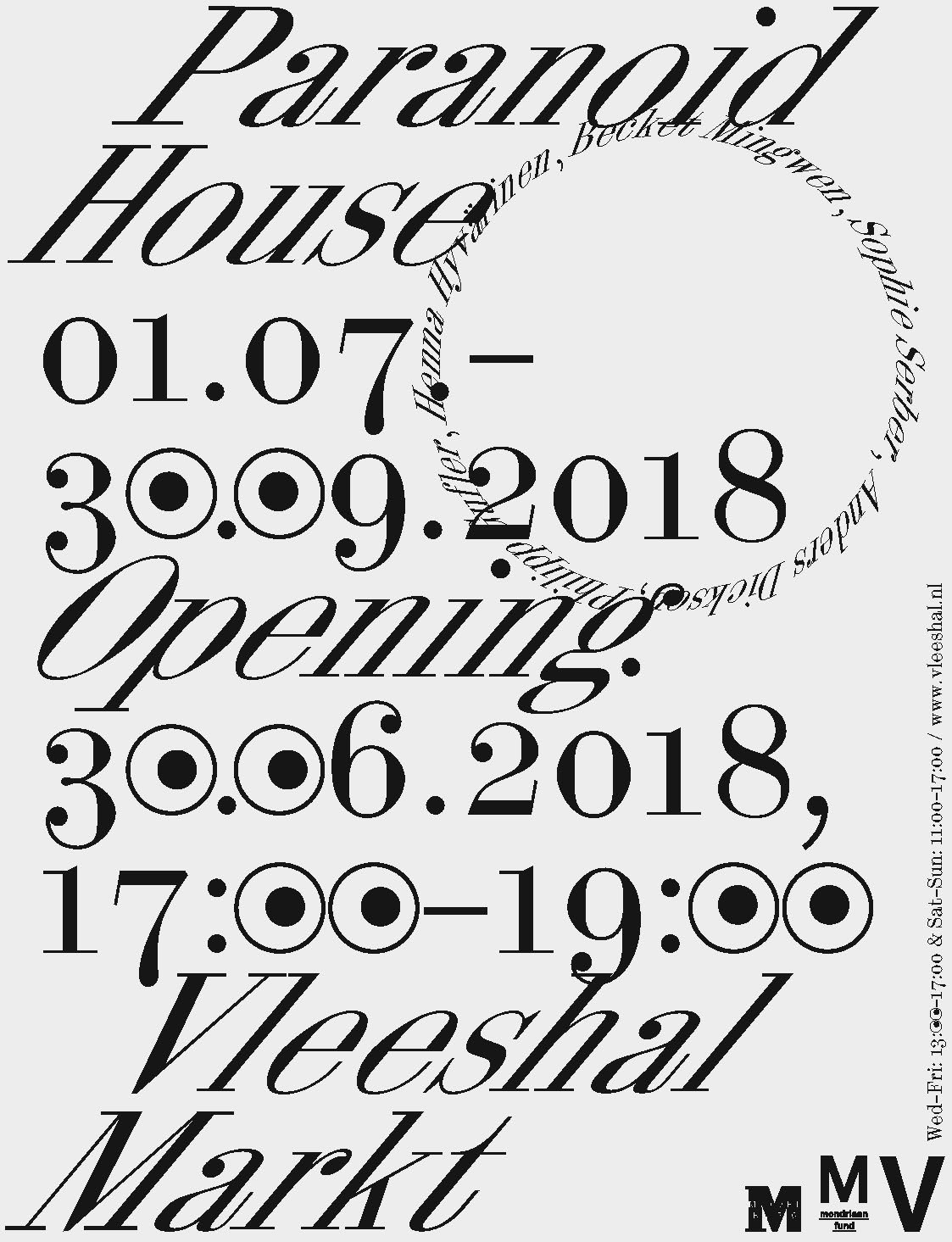 Advertentie, Frieze | Paranoid House | Dorothee Dähler