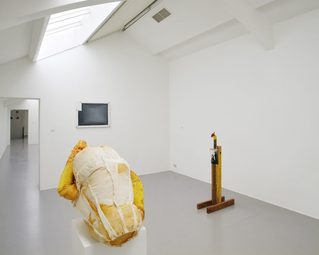 'Collection 02' , exhibition view, 2010. Foto: Leo van Kampen | Collection 02 | Maartje Korstanje, Nina Beier & Marie Lund, Joëlle Tuerlinckx, Martin Kippenberger, Wilhelm Sasnal, Vahram Aghasyan, Jimmie Durham