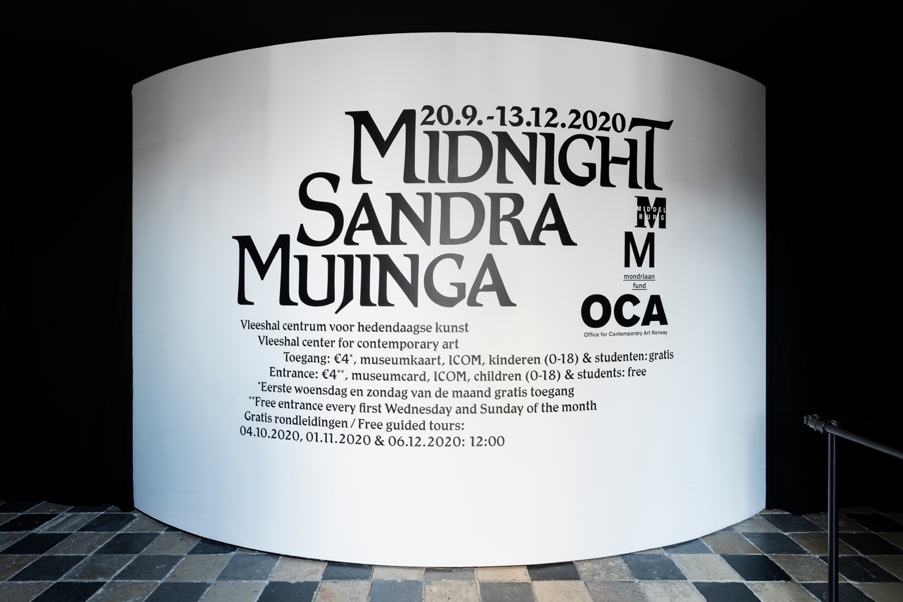 Wall text | Midnight | Hannah Sakai | Photo: Gunnar Meier