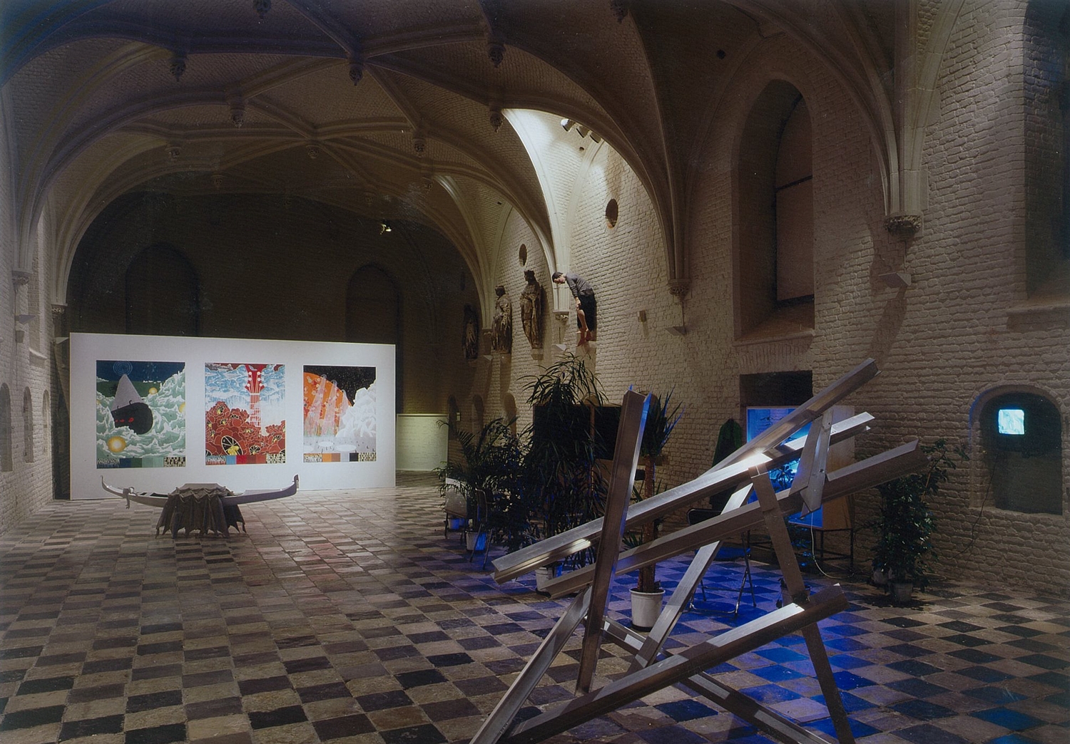 'Futureways: De Triennale van Middelburg', 2004
Installatiefoto | Futureways: De Triennale van Middelburg 2034 | Nick Crowe, Alexej Koschkarow, Dirk van Lieshout, Jen Liu, MP & MP Rosado, David Schafer, Maki Umehara, Joao Vilhena, Virginie Yassef