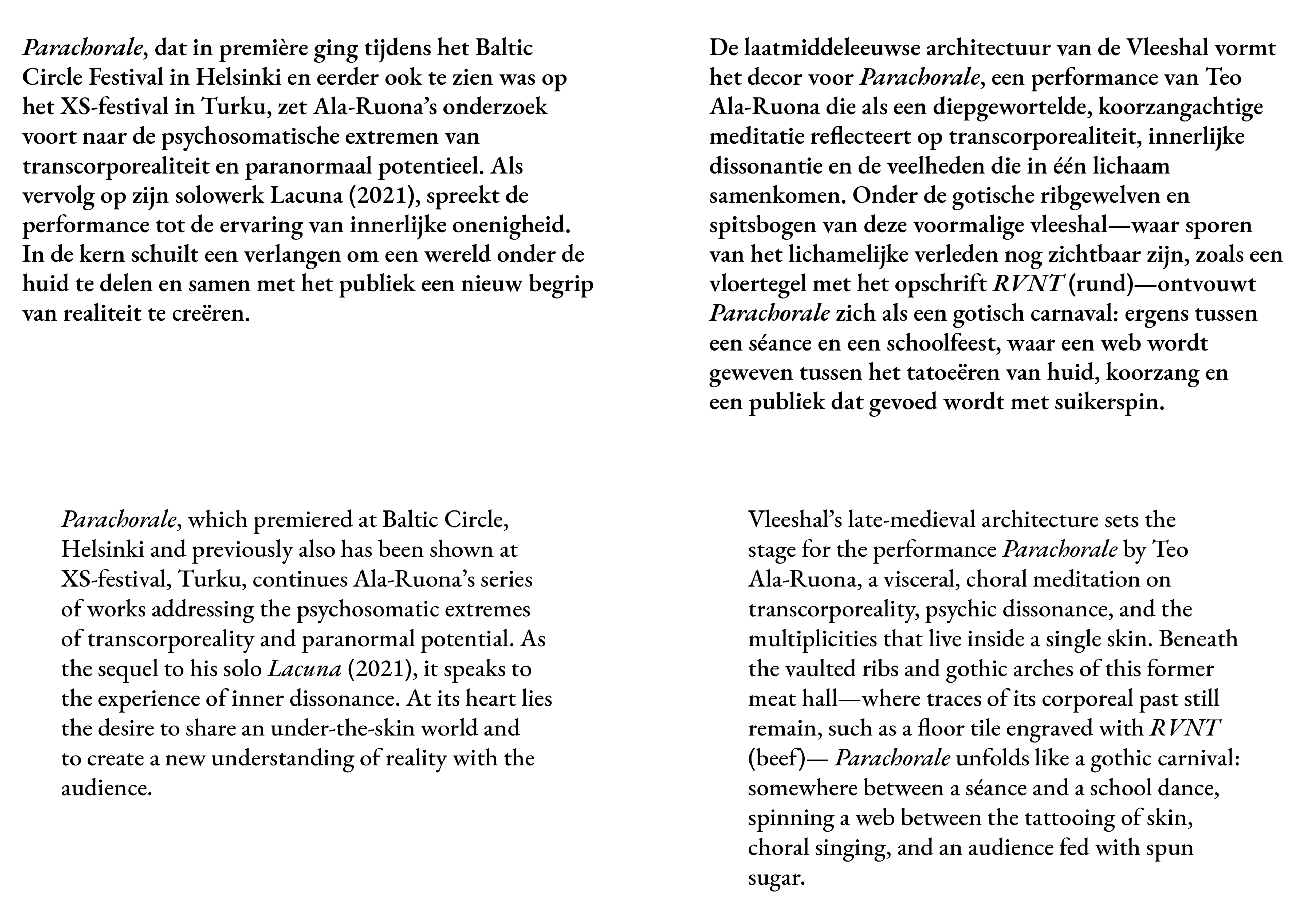 Parachorale | Seda  Yıldırım