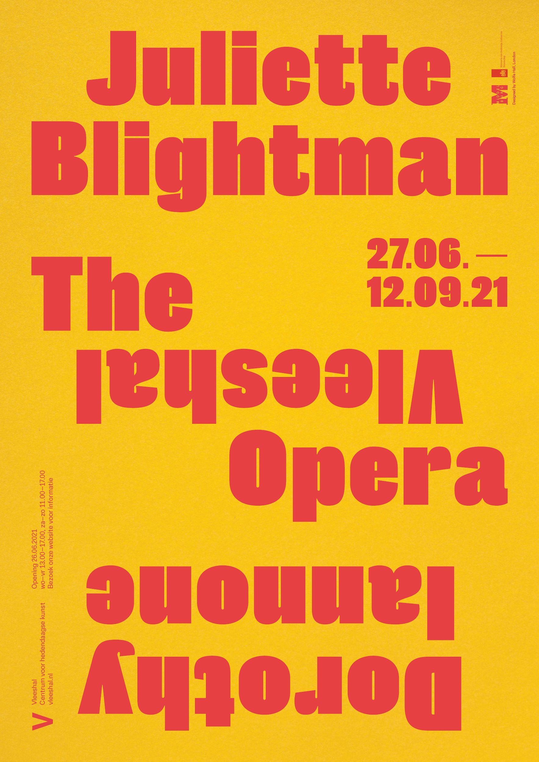 Poster (A2) | The Vleeshal Opera | Wolfe Hall