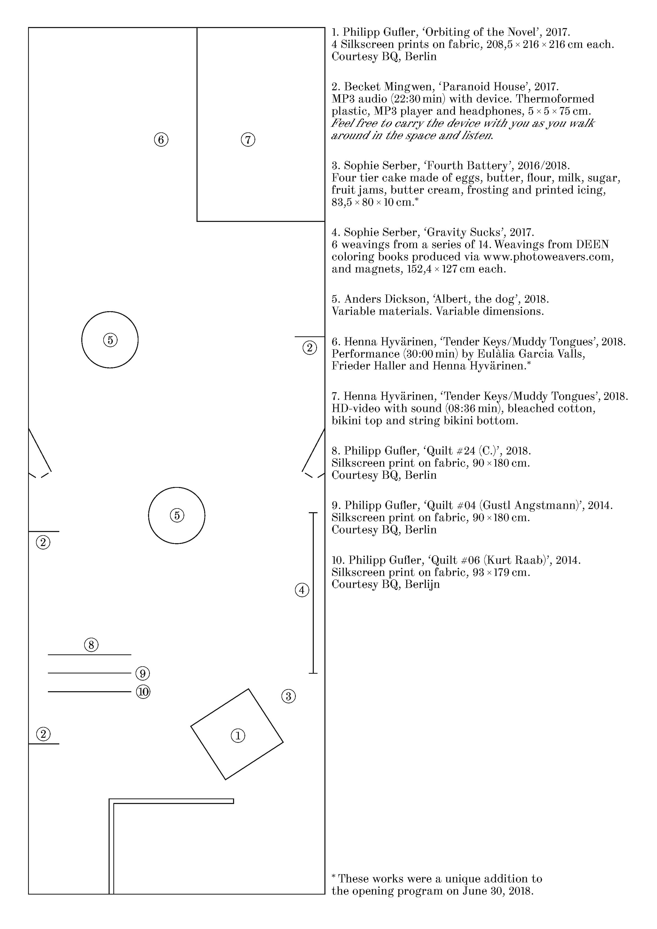 Booklet inlay | Paranoid House | Dorothee Dähler