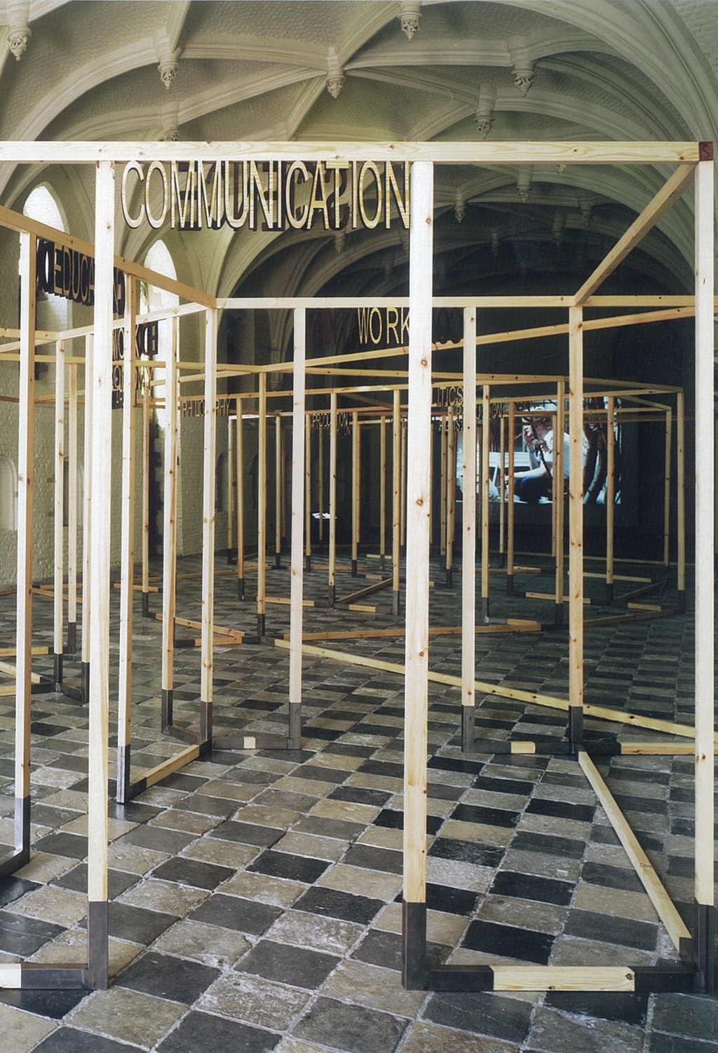 Michaelangelo Pistoletti, c a l c, 2005
Exhibition overview | A Selection | Michelangelo Pistoletto, c a l c