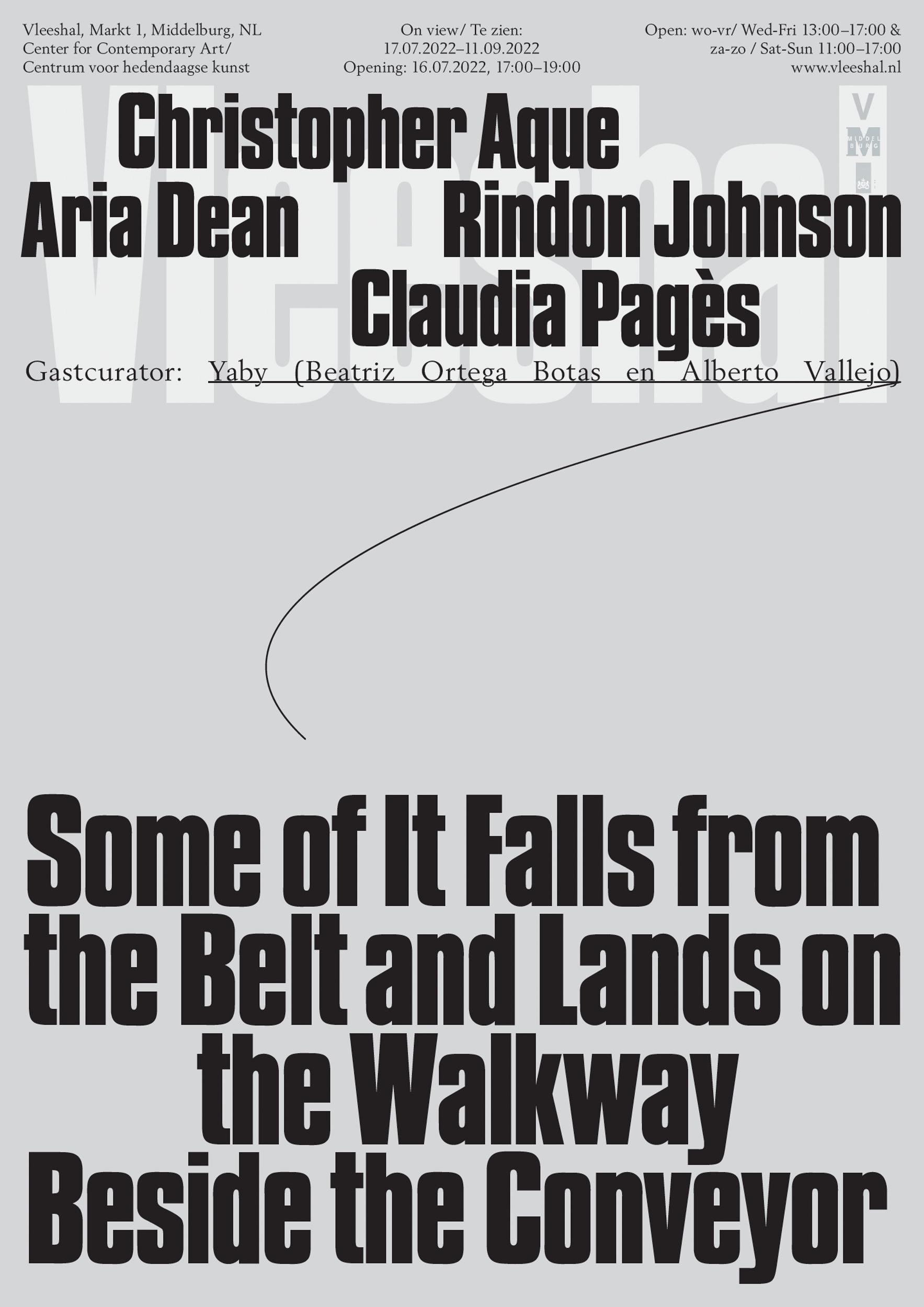 Invitation (front) | Some of It Falls (...) | Vennica Sidibanga Kaseye